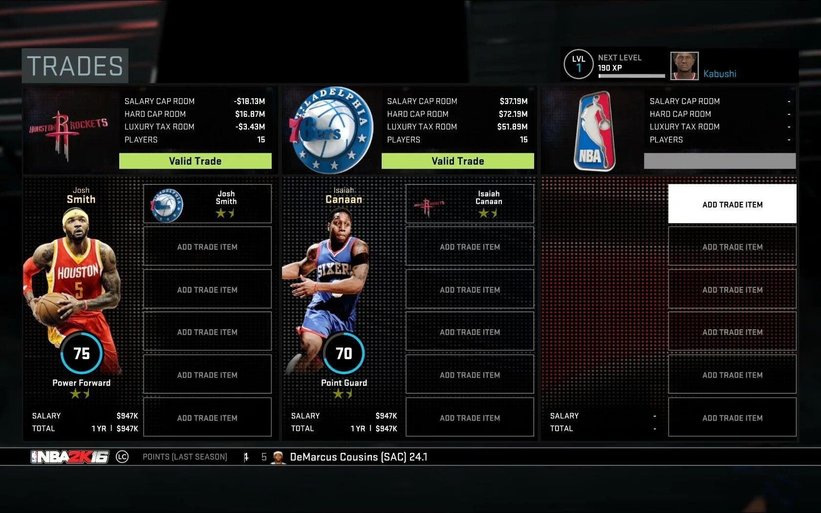 Add trading