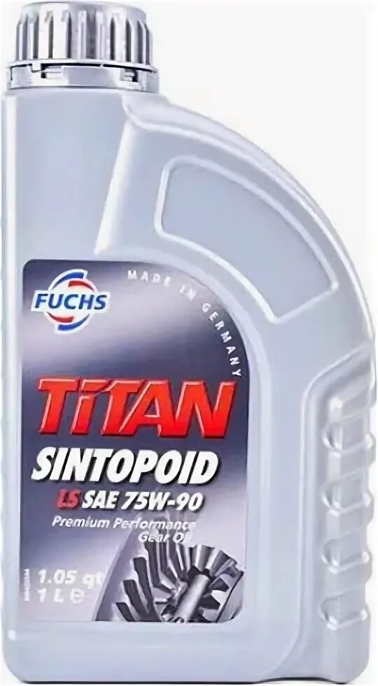 Трансмиссионные масла titan. Titan Sintopoid 75w-90. Fuchs 75w85. Масло Titan SINTOFLUID Fe 75w, 1л. Трансмиссионное масло Fuchs 100.