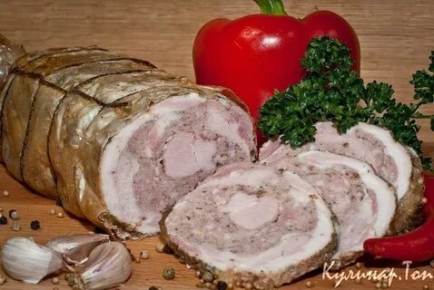 Сколько варить мясной рулет из свинины