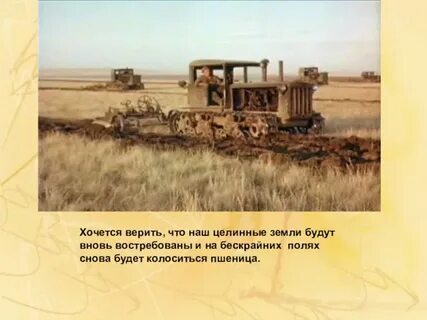 Районы освоения целины