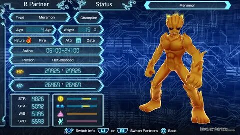 Meramon - Digimon - Digimon World: Next Order.