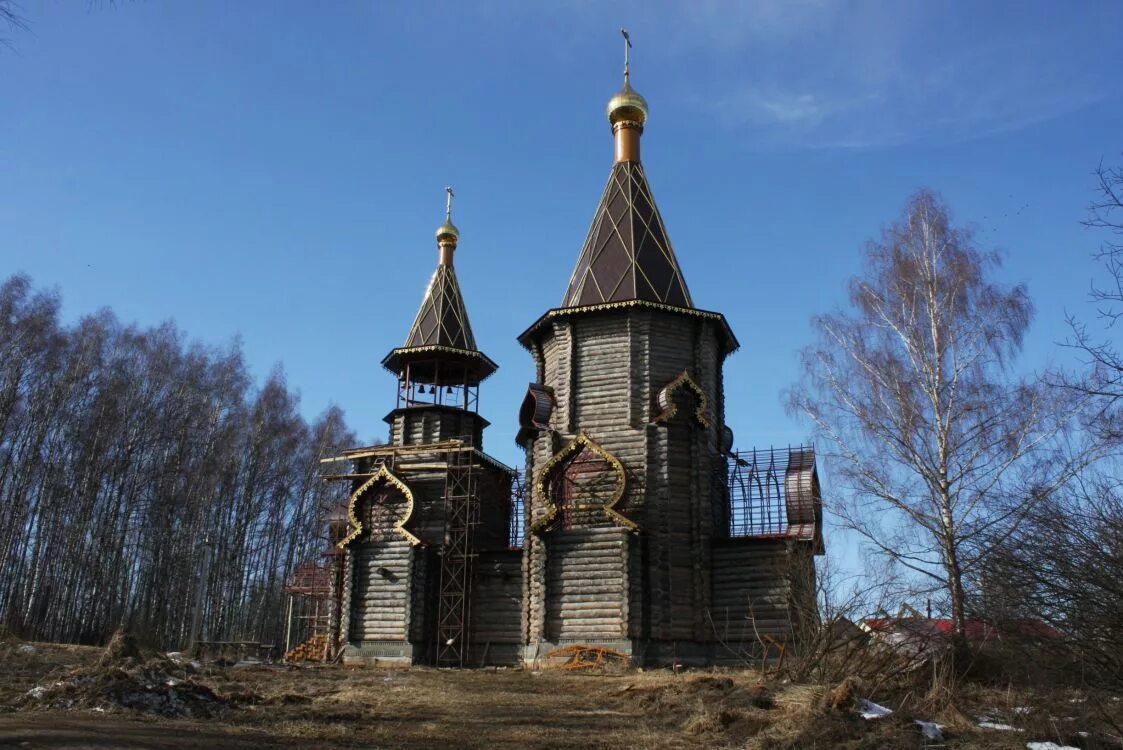 Часовни смоленска. Деревня бекрино смоленская область. храм деревня бекрино. деревянная церковь сергия радонежского. деревня бекрино темкинский район.