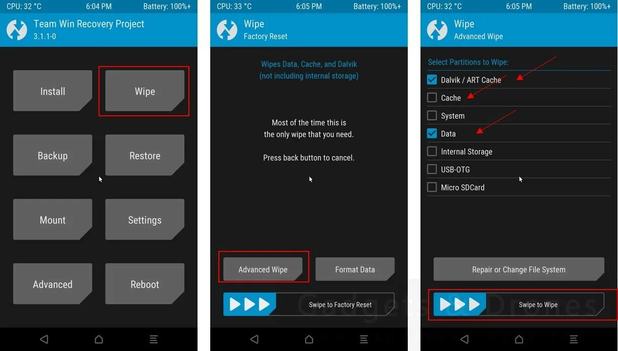Generate 204 miui. Miui перезагрузка в twrp через кнопку питания. как узнать активный слот в тврп. team win recovery project как выйти к нормальному телефону.