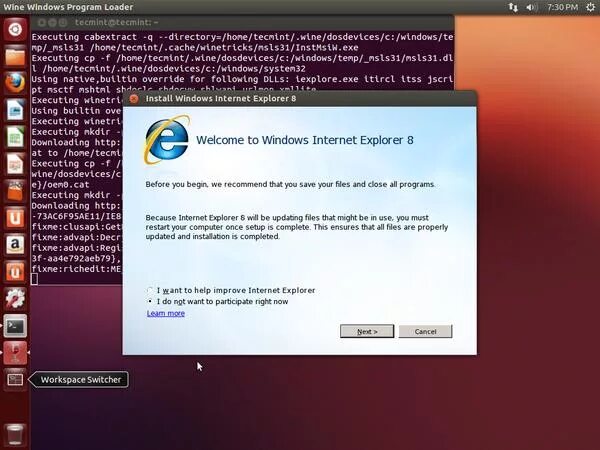 Wine directx. Установка windows приложений на ubuntu. cabextract linux. winehq.