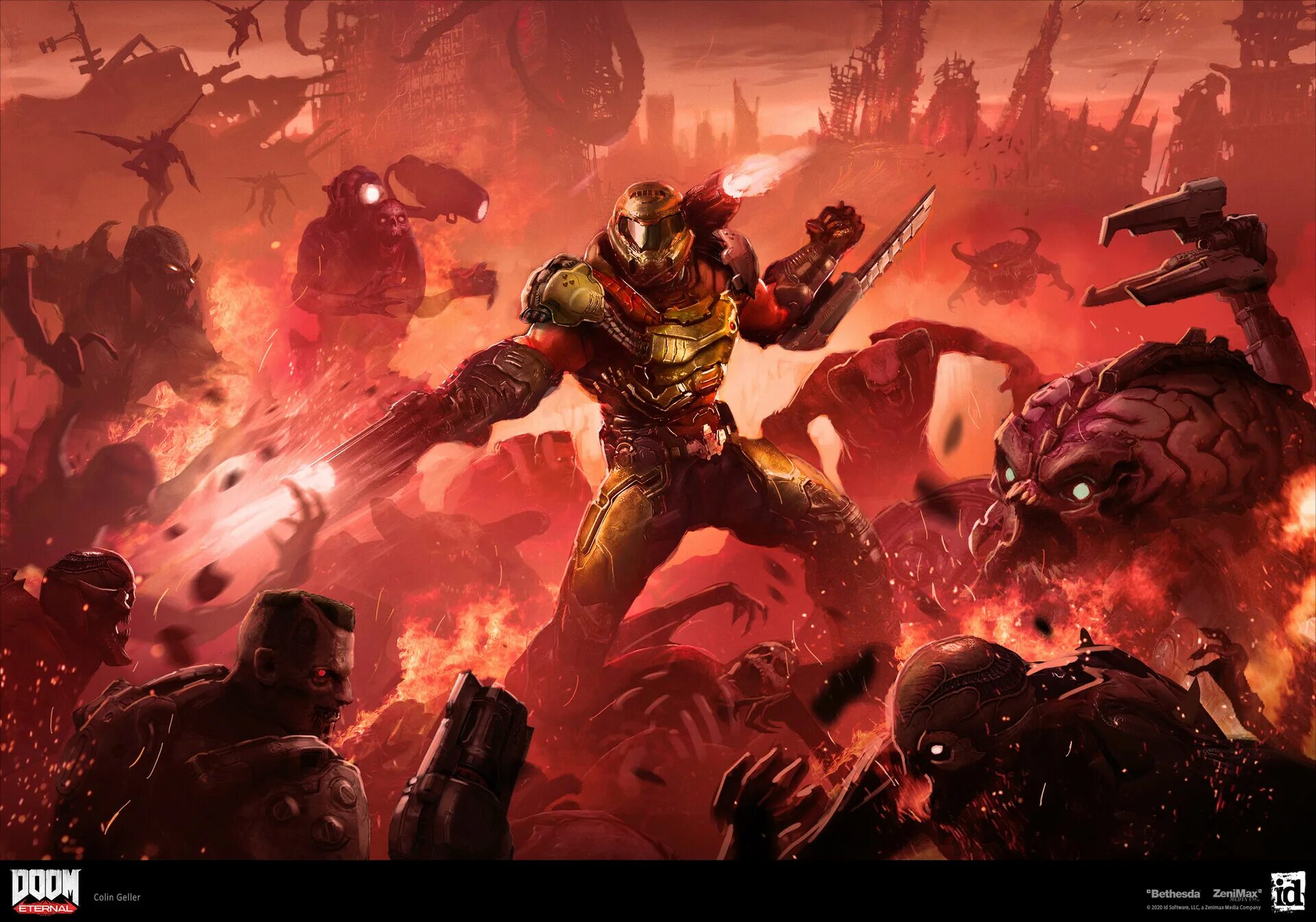 Doom slayer doom eternal. Doom 2016 doomguy.