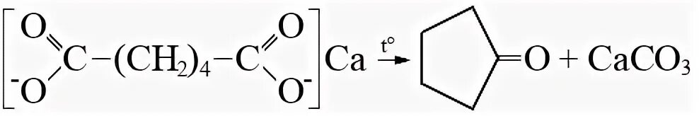 Адипиновая кислота карбонат кальция. Адипинат кальция пиролиз. Адипинат кальция в циклопентанон. Адипиновая кислота в циклопентанон. Термическое разложение пропионата бария