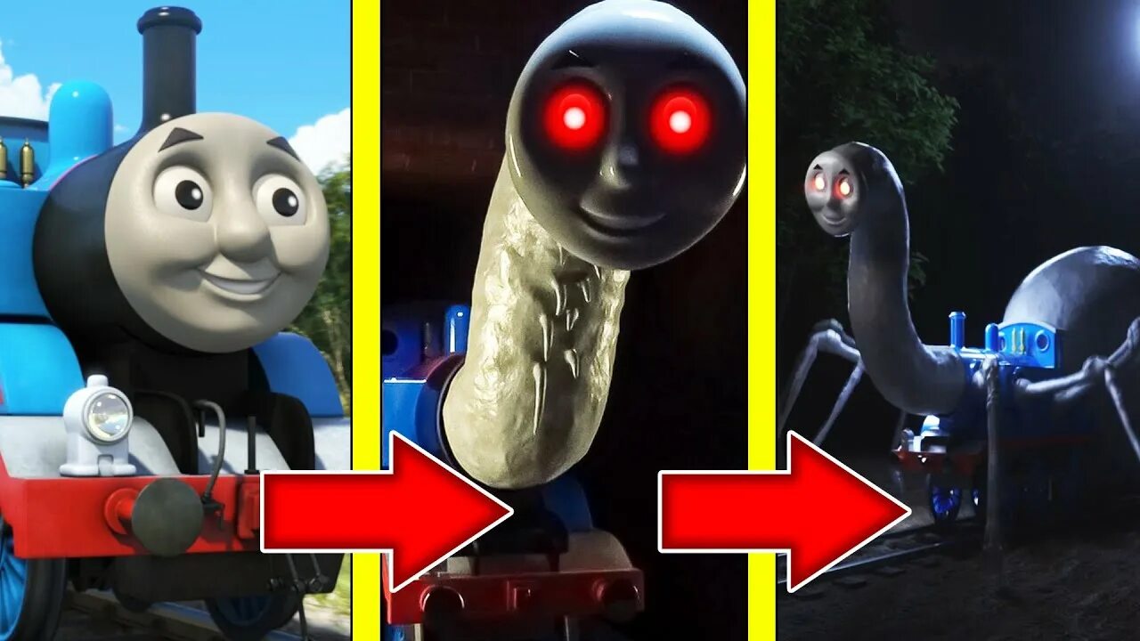 включи страшного паровозика томаса