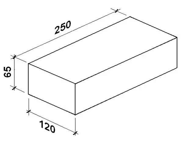 Стандартный одинарный кирпич. Силикатный кирпич Размеры 1нф. Чертеж полнотелого кирпича. Вес кирпича силикатного белого 250х120х88. Размер силикатного кирпича белого стандарт.