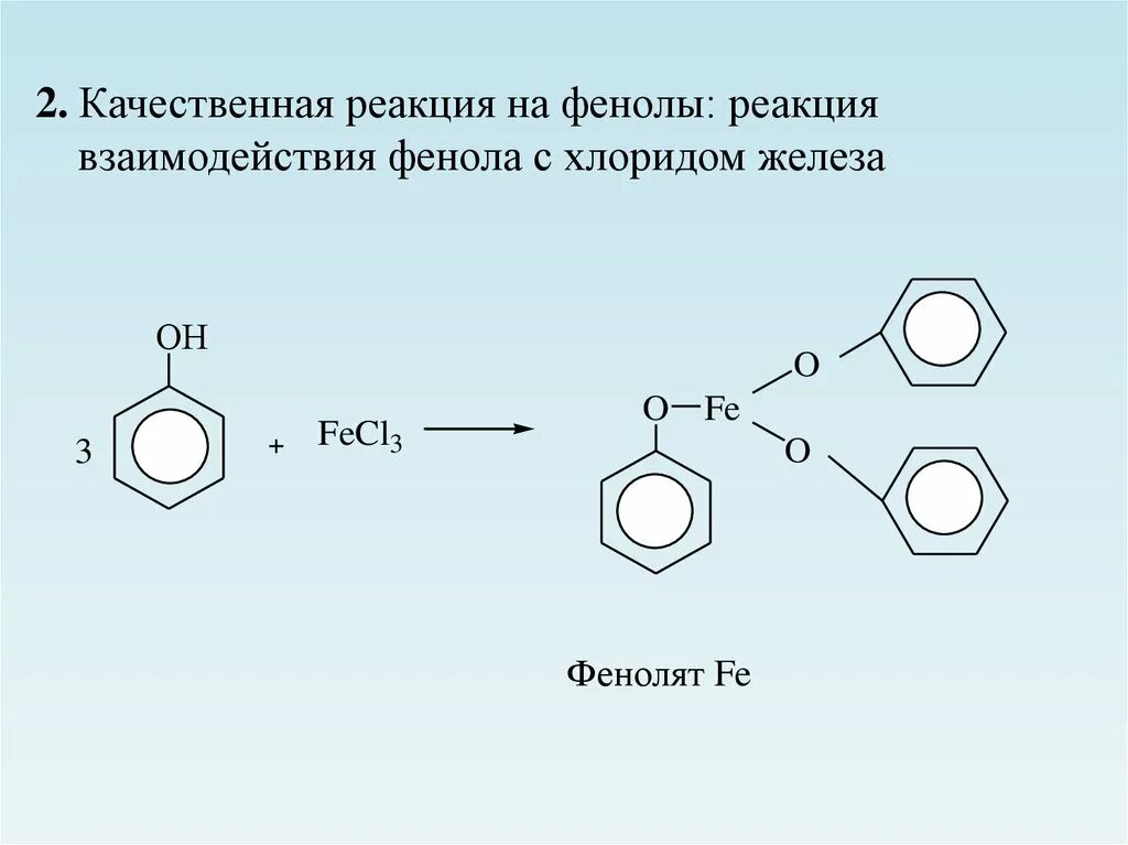 Фенол и хлорид железа реакция. Фенол качественная реакция на фенол. Фенол и хлорид железа 3. Фенолят натрия фенол. Реакция взаимодействия фенола с хлоридом железа.