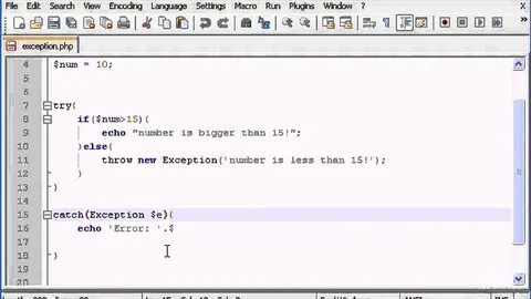 Php try
