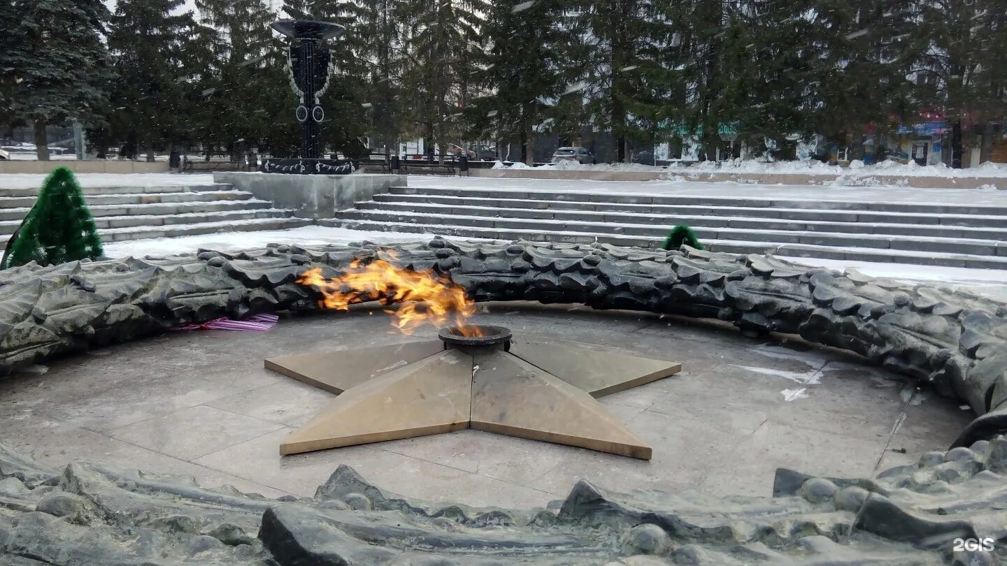 Мемориал "Вечный огонь" в центре Челябинска временно отключат Cheltoday.ru Дзен