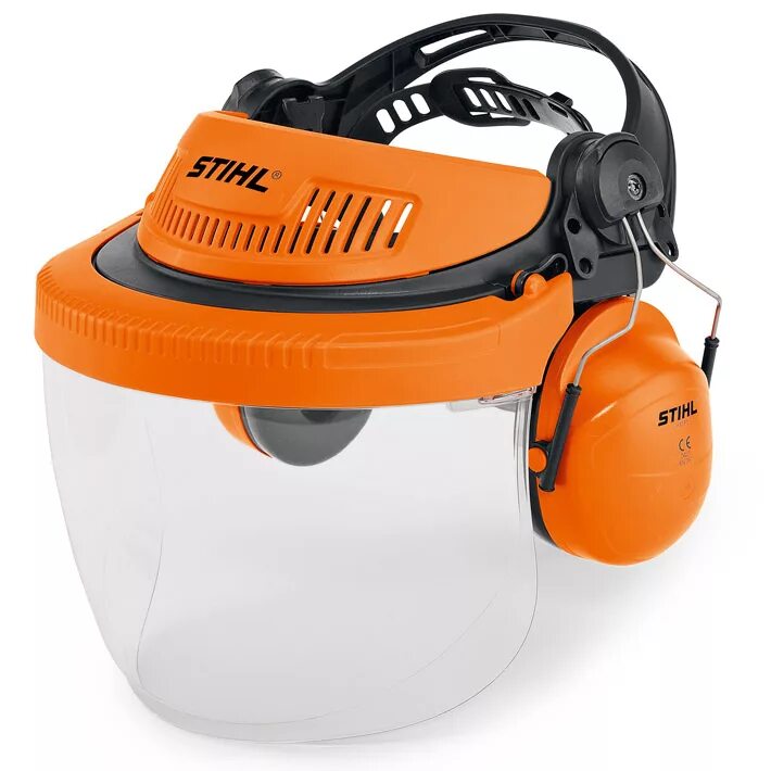 Защитная маска для работы триммером. Наушники с защитой лица g500 pc stihl (00008840563). защитный щиток stihl g500. маска защитная stihl 0000 884 0512. очки защитные (stihl).