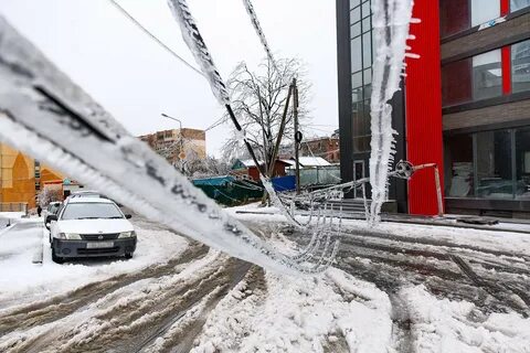 Ледяной дождь последствия