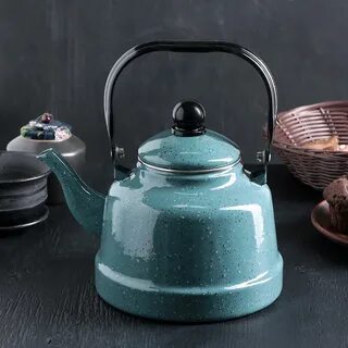 Голубой чайник