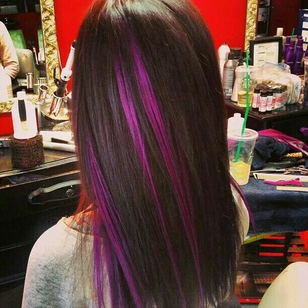 Snooki hair, Black hair with blonde highlights, Black hair with highlights
