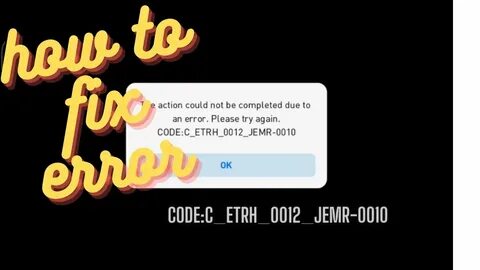 Error codes c