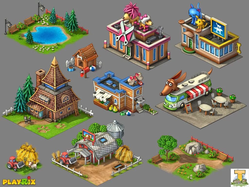 Build house game