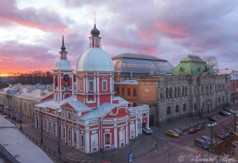 Церковь святого пантелеймона в санкт петербурге
