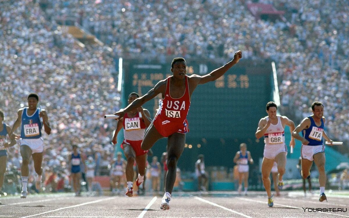 Олимпийские игры Лос-Анджелес 1984.
