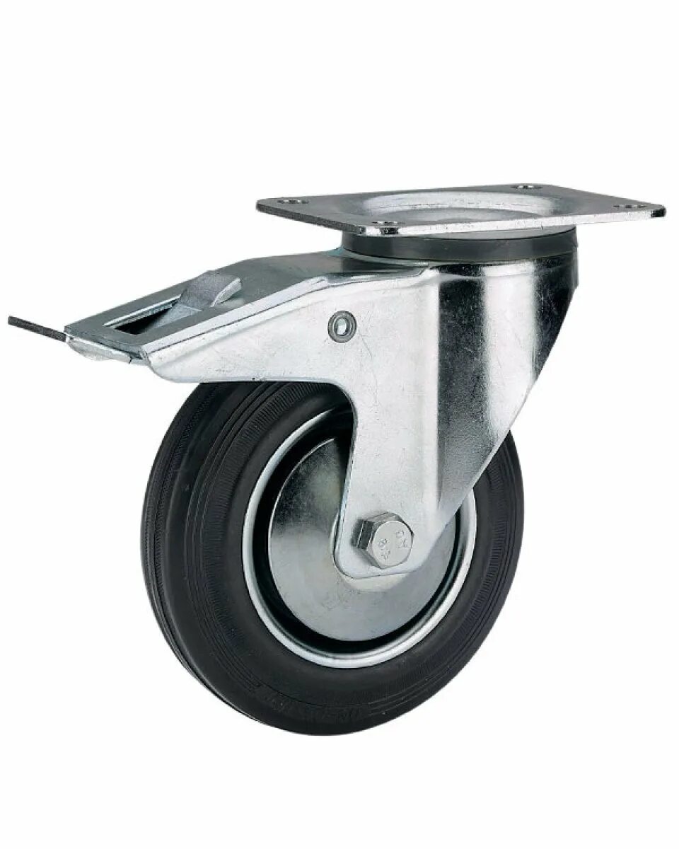 Колесная опора srcl42 (100 мм). Колесо поворотное полиуретановое 160 мм 350 кг (160/40/80). Колесо с тормозом. Колесо аппаратное поворотное с болтом (50 мм; 40 кг) tellure rota 386201. Колесо зубр 30956-50.