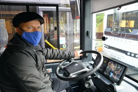 Водитель автобуса на городской маршруты
