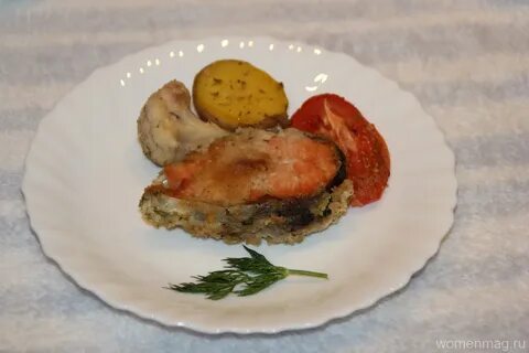 Кета с овощами рецепт