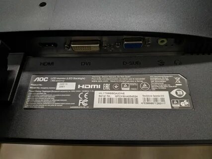Aoc 22e1d
