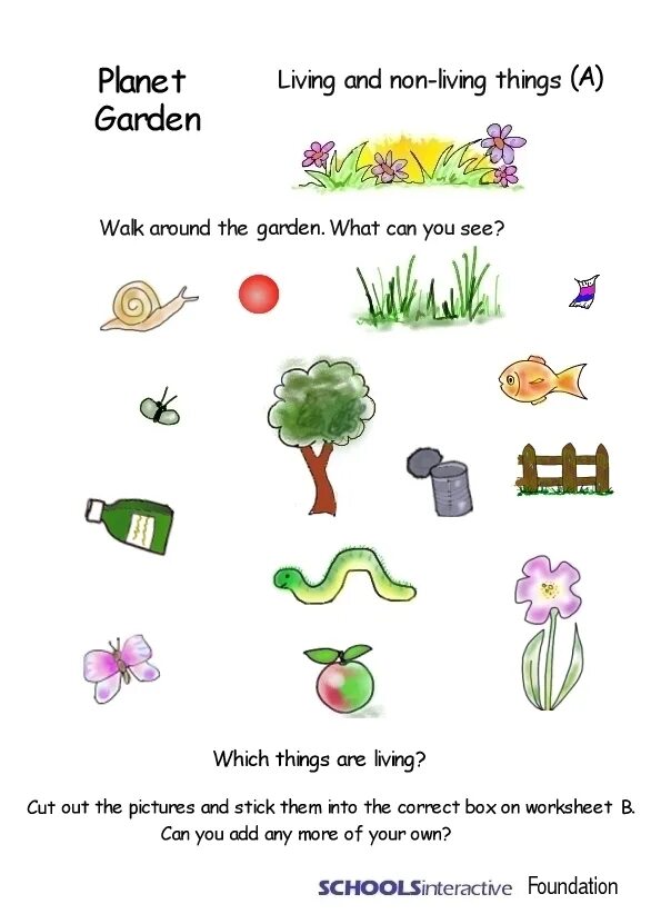 In the Garden Worksheet. Gardening Worksheets. Garden Worksheets. Living things and non Living things Worksheets. Living things around us контрольная работа