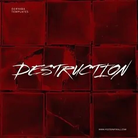 Destroy red