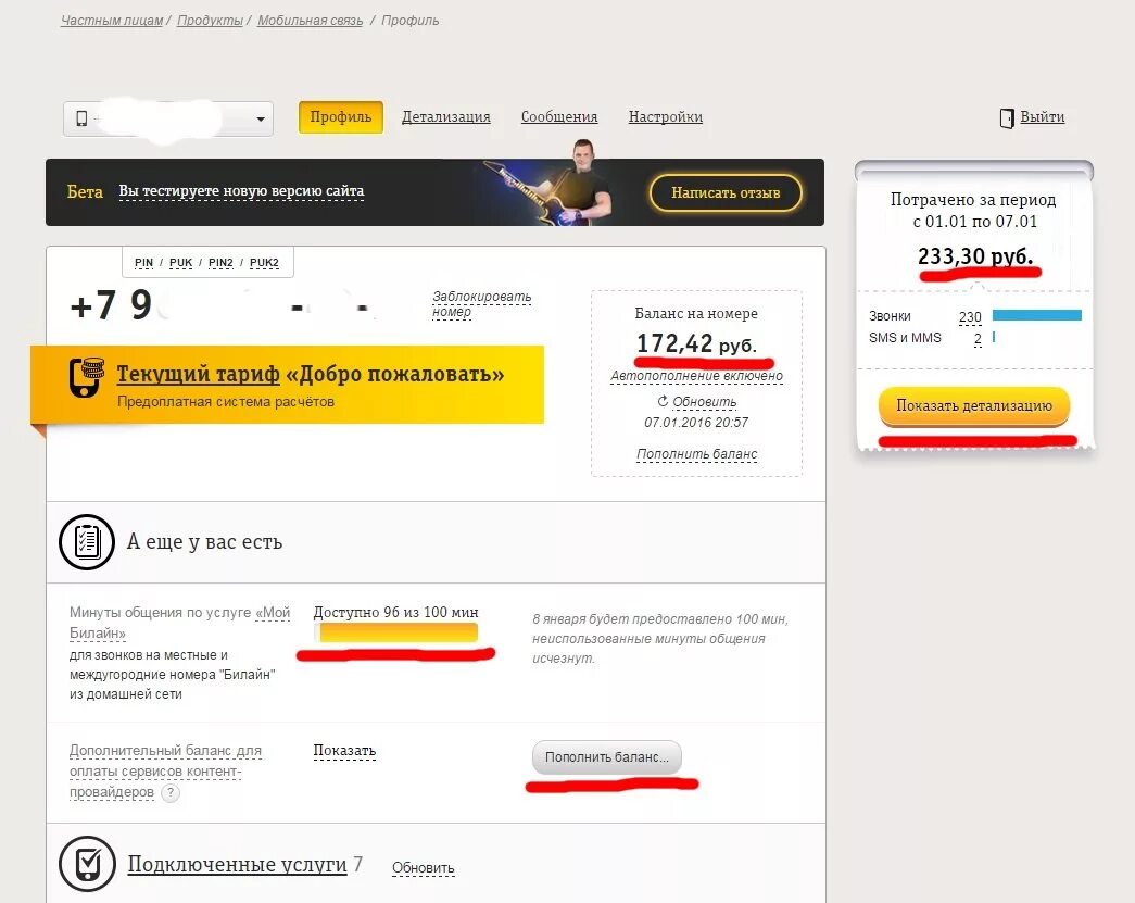 Почему в билайне в личном кабинете. Билайн личный кабинет. Номер личного кабинета Билайн. Билайн личный кабинет фото. Сайт оператора Билайн личный кабинет.