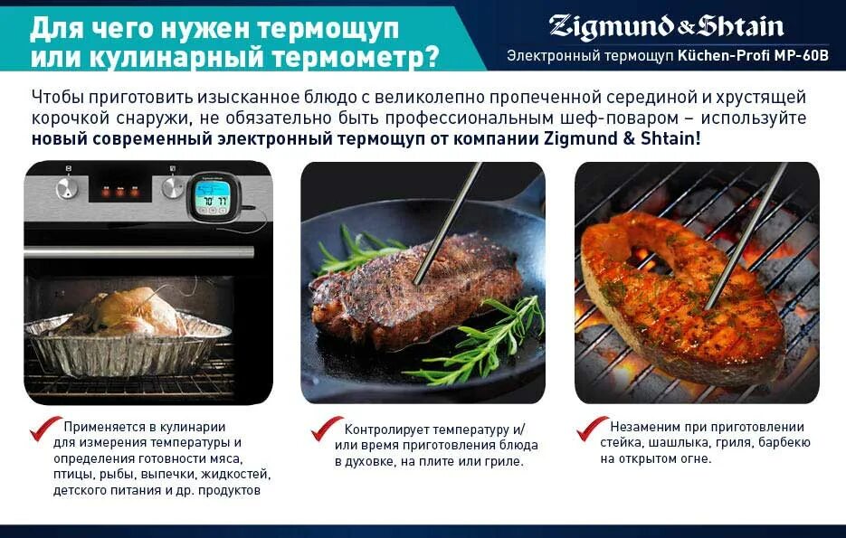 Температура пищи для человека. Термощуп для мяса шкала. Термощуп для мяса TFA. Термощуп для гриля. Термощуп в духовых шкафах.