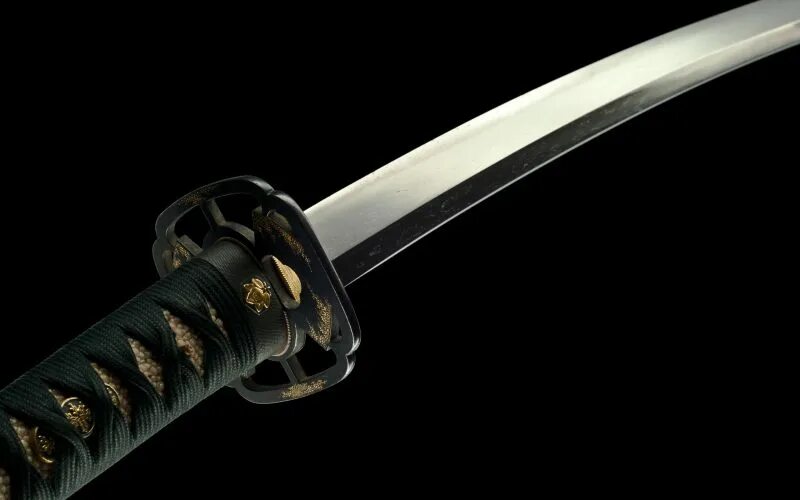 Катана и вакидзаси. Катана Кодачи. Японский меч Дайто. Kodachi Sword. Мечи vi