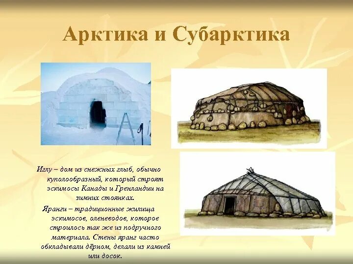 Как называется северный дом