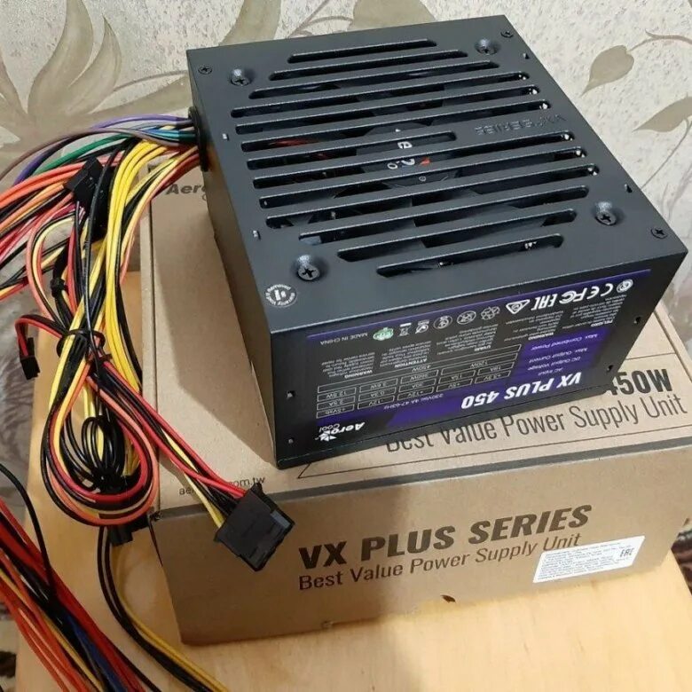 AEROCOOL VX Plus 450w. AEROCOOL VX-450 Plus. Блок питания AEROCOOL VX-450. Блок питания AEROCOOL VX Plus 450.