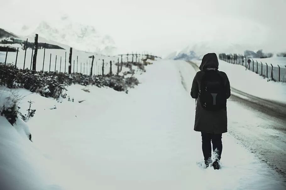 The coldest walk in the