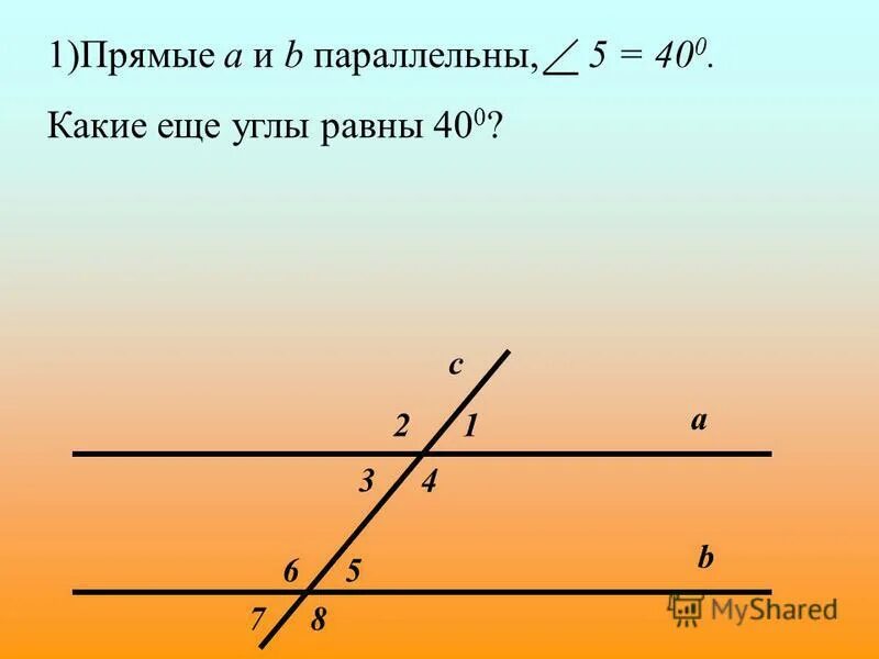 При каких значениях прямые параллельны. При каких значениях прямые параллельны