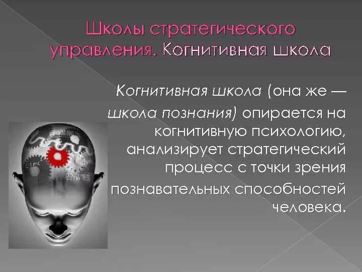 Школа познания. Когнитивная школа менеджмента. Когнитивная школа стратегического менеджмента. Школа познания стратегический менеджмент. Представители когнитивной школы.