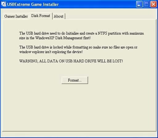 Game installer. USBEXTREME. Install game. Format Disk PS 2. Install games com