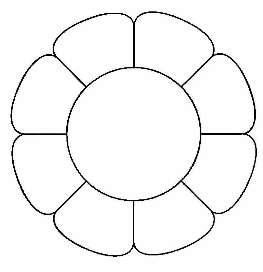 Шаблон 6 лепестков. Цветок шаблон. Цветы трафарет для вырезания. Цветок шаблон для вырезания. Трафарет цветок для детей.