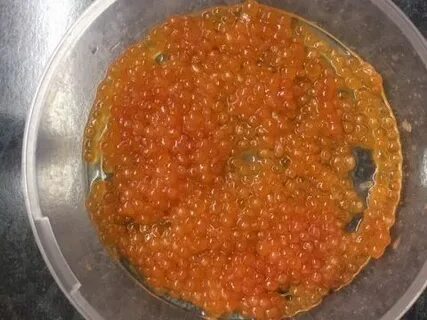 Заморозить соленую икру горбуши