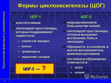 Цог 1 это простыми словами
