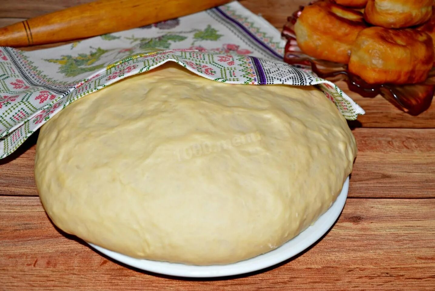 Вкусное тесто на воде для пирожков дрожжевое