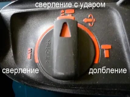 Режимы перфоратора