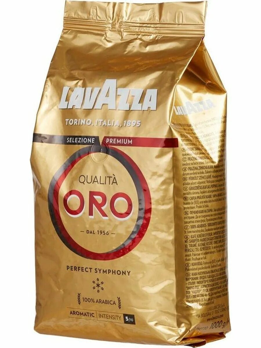 Сколько стоит кофе в зернах. Лавацца Оро в зернах 1 кг. Lavazza Oro, зерно, 1000 гр.. Кофе Лавацца Оро 1 кг. Кофе в зернах Лавацца Оро 1кг.