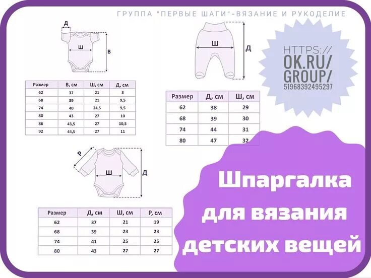 Размер ребенка 0 месяцев: найдено 84 изображений