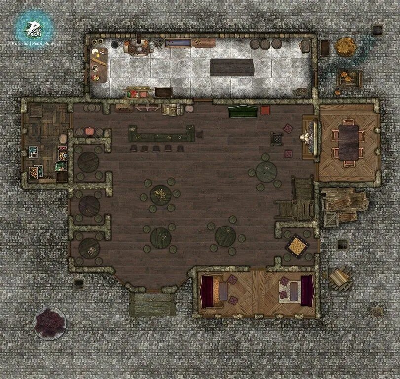Baldur s gate 3 гильдейская таверна. Descent into avernus maps. elfsong tavern map. avernus elfsong tavern map. baldur&#039;s gate таверна.