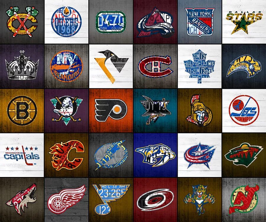 Эмблемы клубов НХЛ. NHL логотип. Команды НХЛ. Хоккейные команды НХЛ.