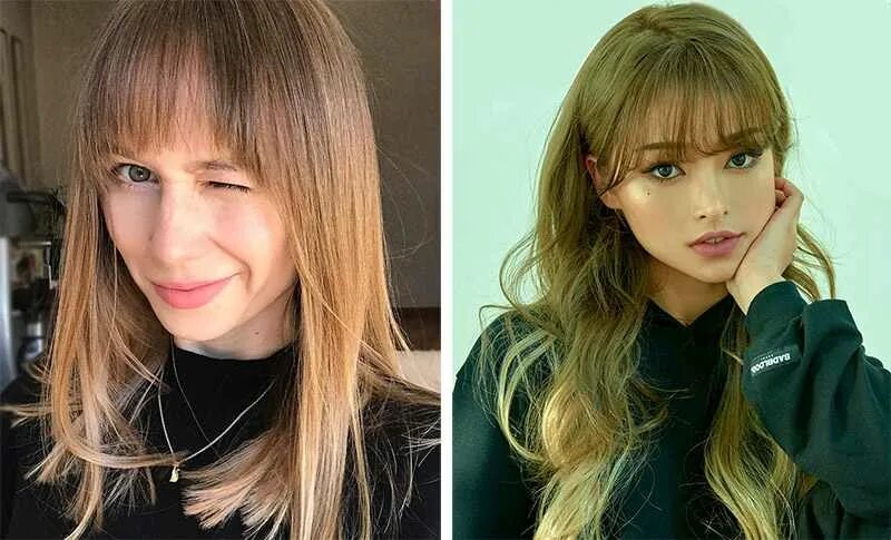 Как сделать челку тоньше