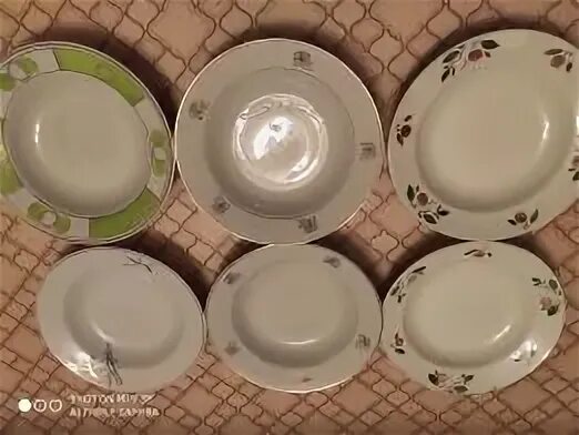 Авито тарелки суповые