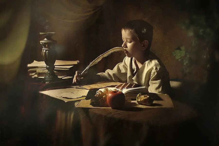 Иллюстрация. Юный автор. Подмосковные библиотеки дети. Фотосессия с книгой. Начинающий писатель.